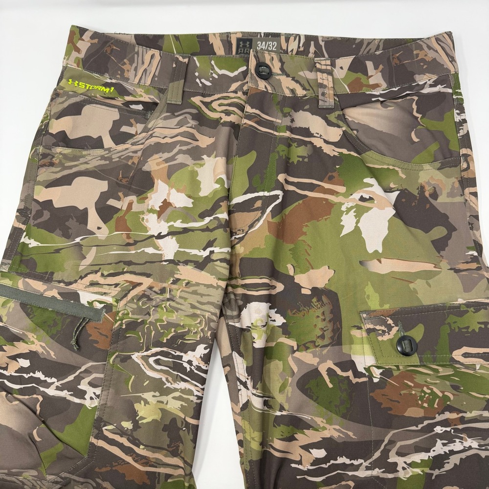Under Armour Ridge Reaper Storm1 Early Season Camo Hunting Pants 34/32